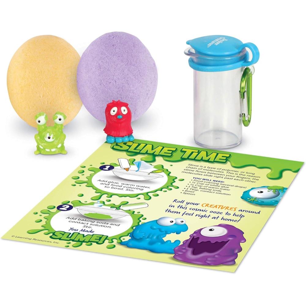 imageLearning Resources Beaker Creatures Series 3  6Pack of Pods Ages 5 Science Exploration Toys STEM Toys for Kids Homeschool Must Haves Science for Kids2Pack with Carabeaker