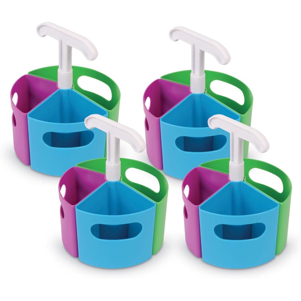 imageLearning Resources CreateaSpace Storage Center Mini Bundle Home School Accessories Fits 3oz Hand Sanitizer Bottles Teacher Organizer Classroom Craft Storage Portable StorageMini Storage Bundle