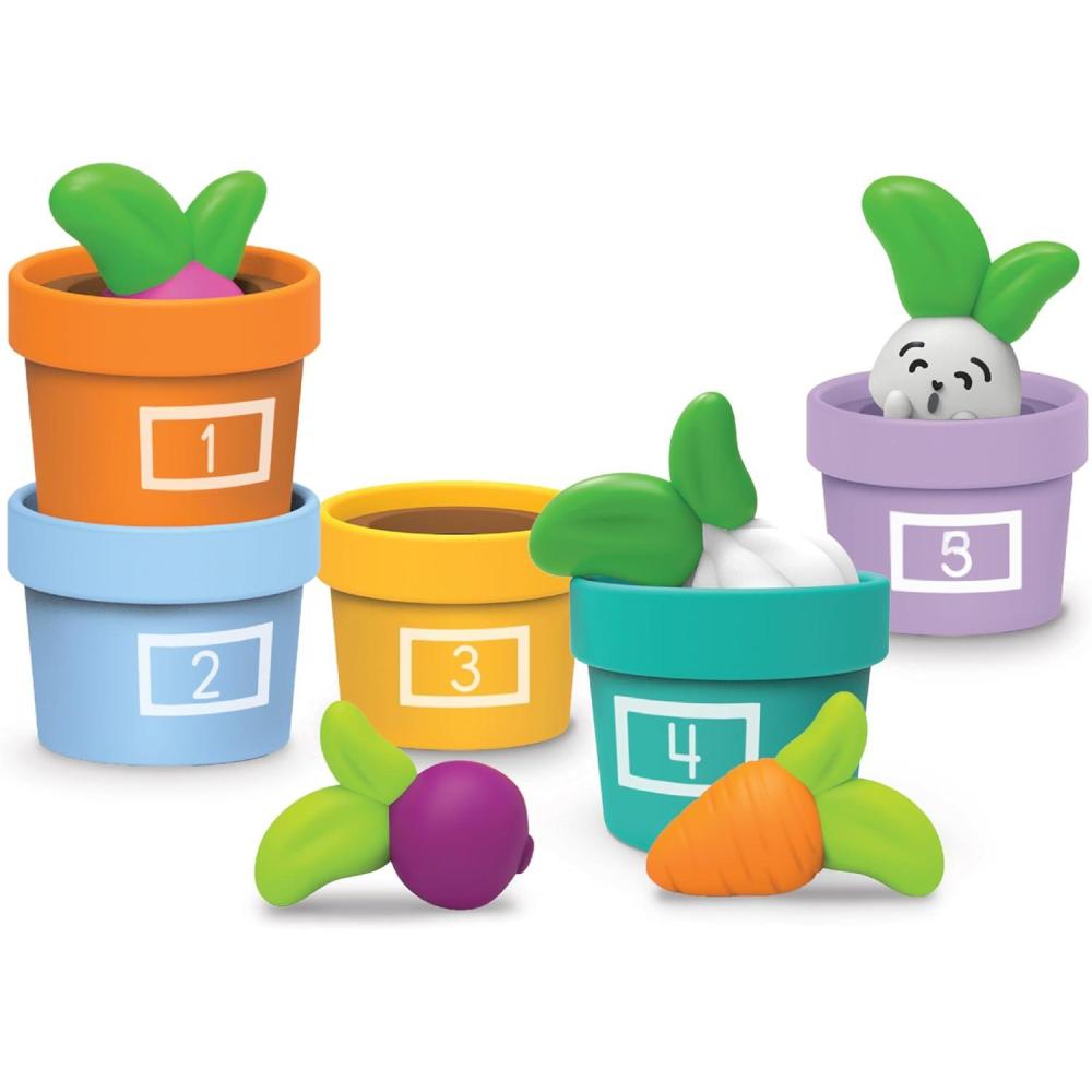 imageLearning Resources Hide ampamp Seek Vegetable Garden 10 Pieces Ages 18 Months Preschool Learning Activities Toddler Learning Toys 24 Montessori Toys Sustainable Toys