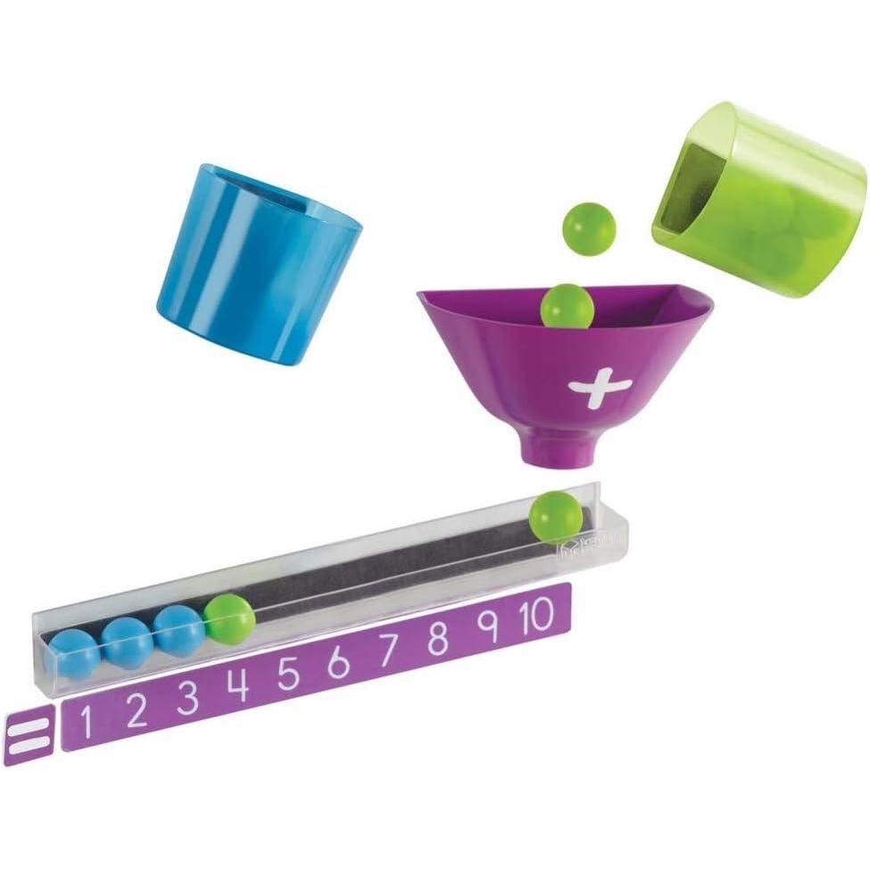 imageLearning Resources Magnetic Addition Machine Math Games Classroom Supplies Homeschool Supplies 26 Pieces Ages 4Math Toy