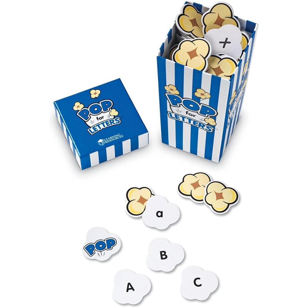 imageLearning Resources Pop for Letters Early Phonics Game Alphabet Recognition ABCs 8 Pop Cards Ages 4 Grades PreKResources Pop