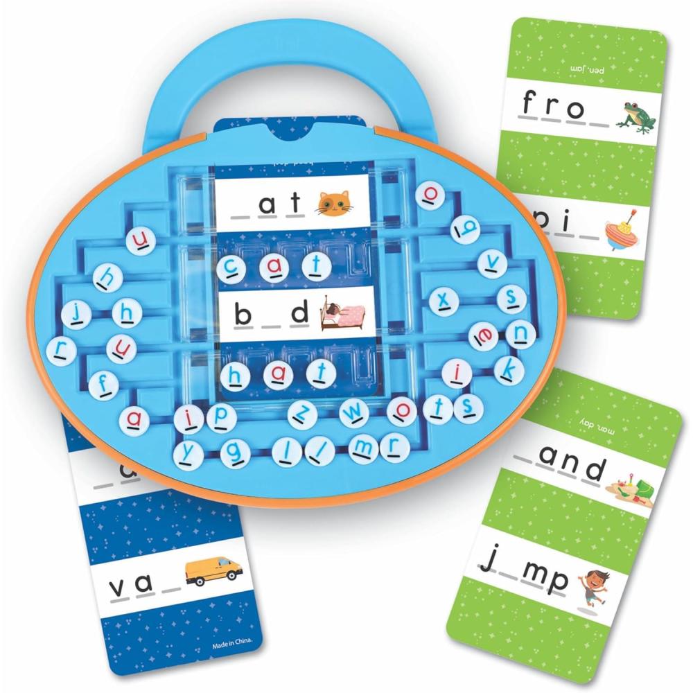 imageLearning Resources Skill Builders Spelling Maze Learn to Read Alphabet Flash Cards Word Sequence Board Game Classroom Must Haves Kids Toys Birthday Gift