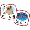 Learning Resources 3-Letter Word Puzzle Cards, Kindergarten Readniness, Self Correcting Puzzles, Ages 3+