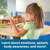 Learning Resources All About Me 2 in 1 Mirrors – 6 Pieces, Ages 18+ Months, Toddler Social Emotional Learning Toys, Mirror for Kids(Single)