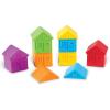 Learning Resources All About Me Sorting Houses,12 Pieces, Ages 3+, Fine Motor & Sorting Skills, Montessori Toys, Special Education Actives, Imaginative Play