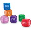 Learning Resources Be Kind Cubes, Autism Learning Materials, Speech Therapy Materials, Social Emotional Learning Toys and Games for Kids, 6 Pieces, Ages 5+(Single)