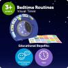Learning Resources Bedtime Routines – Visual Timer for Kids, Night Light, Time Management Tools for Daily Organization, Count Down Clock, Homeschool Supplies