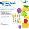 Learning Resources Big Feelings Nesting Fruit Friends – Fine Motor Toys, Social Emotional Skills Regulation Tools for Kids, Gifts for Boys and Girls, Classroom Must Haves, Occupational Games