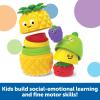 Learning Resources Big Feelings Nesting Fruit Friends – Fine Motor Toys, Social Emotional Skills Regulation Tools for Kids, Gifts for Boys and Girls, Classroom Must Haves, Occupational Games