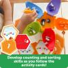 Learning Resources Blooming Balance Bees Fine Motor Sorting Set – Preschool Learning Activities, Fine Motor Games, Color Sorting Toys for Toddlers 3-5, Matching and Counting Toys for Toddlers
