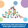 Learning Resources Candy Construction Building Set – 92 Pieces, Ages 4+ Toddler Learning Toys, Fine Motor Building Toy, Preschool Toys, STEM Toys