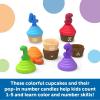 Learning Resources Counting Cupcakes, Toddler Toys, Preschool Learning Activities, Montessori Toys, Play Food, Learning & Education Toys, Ages 18 Months+, 15 Pieces
