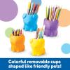 Learning Resources Create-a-Space Kiddy Center Pets – 6 Pieces, Ages 3+ Kids Art Supply Storage, Caddy Playroom and Classroom Organization, School Supplies Organizer(Medium)