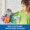 Learning Resources Create-a-Space Kiddy Center Trucks – 5 Pieces, Age 3+ Kids Art Supply, Storage Caddy, Playroom and Classroom Organization, School Supplies Organizer(Unicorns)