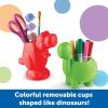 Learning Resources Create-a-Space Kiddy Center Trucks – 5 Pieces, Age 3+ Kids Art Supply, Storage Caddy, Playroom and Classroom Organization, School Supplies Organizer(Dinos)