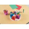 Learning Resources Create-a-Space Storage Center – Pastel, Homeschool Storage, Nursery Organizer, Fits 3oz Hand Sanitizer Bottles, Classroom Craft Keeper, 10 Piece Set(Multicolor)