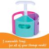 Learning Resources Create-a-Space Storage Mini Center- Pink, Classroom Craft Keeper, Maker Space, Small Space Storage, Teacher Organizer, Home School Accessories, 4 Piece Set