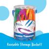 Learning Resources Easy-Grip Tweezers, 12 Pieces, Ages 2+, Preschool Learning Activities, Teacher Supplies for Classroom, Montessori Toys(standar)