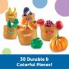Learning Resources Farmer’s Market Color Sorting Set – Play Food for Kids, Toddler Learning Toys, Grocery and Kitchen Play Toys(31 Pieces)