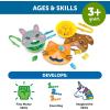 Learning Resources Fine Motor Feeding Friends, 39 Pieces, Ages 3+, Toddler Toys, Montessori Toys, Preschool Learning Activities