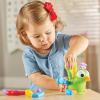 Learning Resources Fine Motor Peacock Pals – 5 Pieces, Ages 18+ months Toddler Learning Toys, Fine Motor and Sensory Toys