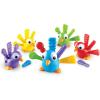 Learning Resources Fine Motor Peacock Pals – 5 Pieces, Ages 18+ months Toddler Learning Toys, Fine Motor and Sensory Toys