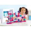 Learning Resources Gears! Gears! Gears! 100-Piece Deluxe Building Set – Ages 3+, Preschool Building Sets, Gears Toys for Kids, STEM Toys for Toddlers, Construction Toy Set(100 Piece Set – Pink)