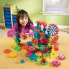 Learning Resources Gears! Gears! Gears! Lights & Action Building Set, Puzzle, Gear Toy, 121 Pieces, Ages 5+(Lights and action)