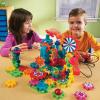 Learning Resources Gears! Gears! Gears! Lights & Action Building Set, Puzzle, Gear Toy, 121 Pieces, Ages 5+(Lights and action)
