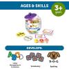 Learning Resources Goodie Games ABC Cookies – Alphabet Letters, Learn to Read and Write, Phonics and Spelling, Fine Motor Skills, Toddler Toys, Kids Games, Manipulatives Preschool Activities(Goodie Games)