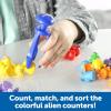 Learning Resources Grab & Sort Fine Motor Alien Counters – 37 Pieces, Ages 3+ Toddler Learning Toys, Math Counters for Kids, STEM Toys for Kids, Preschool Must Haves, Math Manipulatives