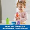 Learning Resources Helping Hands Snack Friends – 7 Pieces, Age 3+ Toddler Toys, Fine Motor Fun, Preschool, Fine Motor Skills, Toddler Activities