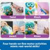 Learning Resources Hoot The Fine Motor Owl – 6 Pieces, Ages 18+ Months Toddler Learning Toys, Fine Motor and Sensory Toys for Toddlers, Educational Toys for Toddlers