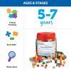 Learning Resources Interlocking Gram Unit Cubes – 1,000 Pieces, Ages 6+ Math Classroom Teaching Aids