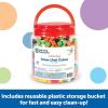 Learning Resources Interlocking Gram Unit Cubes – 1,000 Pieces, Ages 6+ Math Classroom Teaching Aids