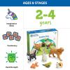 Learning Resources Jumbo Domestic Pets – 6 Pieces, Ages 2+ Preschool Pet Toys, Classroom Desk Pets, Preschool Learning Toys