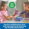 Learning Resources Jumbo Visual Multiplication Cards, Multiplication and Division Flash Cards, Multiplication Game, Card Game, Math Flash Cards, Montessori Math, Giant Cards Jumbo Size