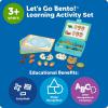 Learning Resources Let’s Go Bento! Learning Activity Set, 78 Pieces, Ages 3+, Preschool Learning Activities, Toddler Toys, Learning & Education Toys, Feelings and emotios, fine Motor Skills