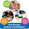 Learning Resources Lights and Sounds Buzzers,Set of 4, Ages 3+, Game Show and Classroom Buzzers, Family Game Night, Game Show Buzzers, Classroom Accessories(Lights & Sounds Buzzers)