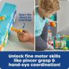 Learning Resources Lock & Key Clubhouse, Counting and Fine Motor Games, Combination Lock Toy , Montessori Activity Center For Kids, Preschool Learning Activities, Boy and Girls Gifts