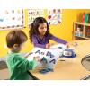 Learning Resources Magnetic Letter and Number Construction Set, Soft Foam Magnetic Shapes, Uppercase and Lowercase Letters, Teaching Aids, 262 Pieces, Grades PreK+, Ages 4+