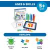 Learning Resources MathLink Cubes Early Math Activity Set – 115 Pieces, Ages 4+ Kindergarten STEM Activities, Math Cubes Activity Set and Games for Kids, Mathlink Cubes Activity Set(Puzzle Challenge)