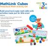 Learning Resources MathLink Cubes Early Math Activity Set – 115 Pieces, Ages 4+ Kindergarten STEM Activities, Math Cubes Activity Set and Games for Kids, Mathlink Cubes Activity Set(Preschool Activity Set)