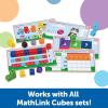 Learning Resources MathLink Cubes Early Math Activity Set – 115 Pieces, Ages 4+ Kindergarten STEM Activities, Math Cubes Activity Set and Games for Kids, Mathlink Cubes Activity Set(Preschool Activity Set)