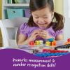 Learning Resources MathLink Cubes Early Math Activity Set – 115 Pieces, Ages 4+ Kindergarten STEM Activities, Math Cubes Activity Set and Games for Kids, Mathlink Cubes Activity Set(Activity Set)