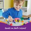 Learning Resources MathLink Cubes Early Math Activity Set – 115 Pieces, Ages 4+ Kindergarten STEM Activities, Math Cubes Activity Set and Games for Kids, Mathlink Cubes Activity Set(Activity Set)