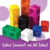 Learning Resources MathLink Cubes Early Math Activity Set – 115 Pieces, Ages 4+ Kindergarten STEM Activities, Math Cubes Activity Set and Games for Kids, Mathlink Cubes Activity Set(Elementary Activity Set)