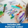 Learning Resources MathLink Cubes Early Math Activity Set – 115 Pieces, Ages 4+ Kindergarten STEM Activities, Math Cubes Activity Set and Games for Kids, Mathlink Cubes Activity Set(Dino Time)