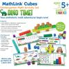 Learning Resources MathLink Cubes Early Math Activity Set – 115 Pieces, Ages 4+ Kindergarten STEM Activities, Math Cubes Activity Set and Games for Kids, Mathlink Cubes Activity Set(Dino Time)