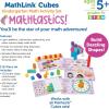 Learning Resources MathLink Cubes Early Math Activity Set – 115 Pieces, Ages 4+ Kindergarten STEM Activities, Math Cubes Activity Set and Games for Kids, Mathlink Cubes Activity Set(Mathtastics)